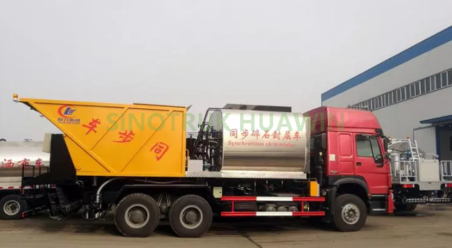 Camión rociador de betún Sinotruk HOWO 6X4