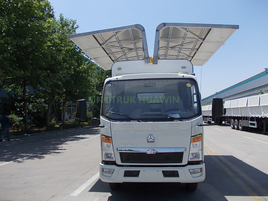 Camión SINOTRUK HOWO 4X2 Wing Van